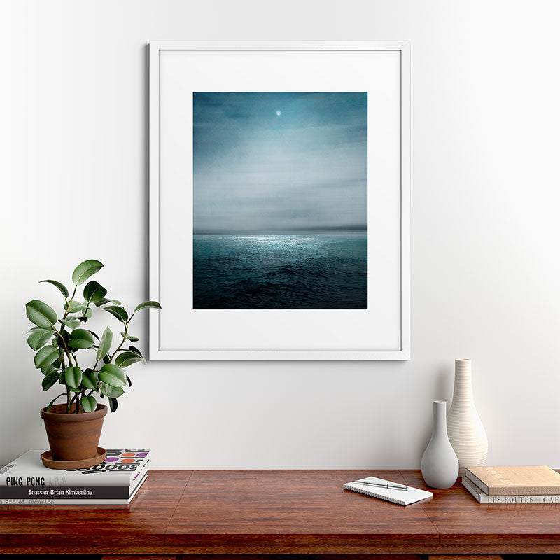 Sea Under Moonlight Framed Art Print Gallery Image 56