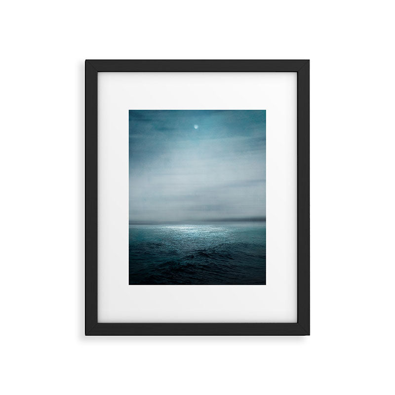 Sea Under Moonlight Framed Art Print Gallery Image 1