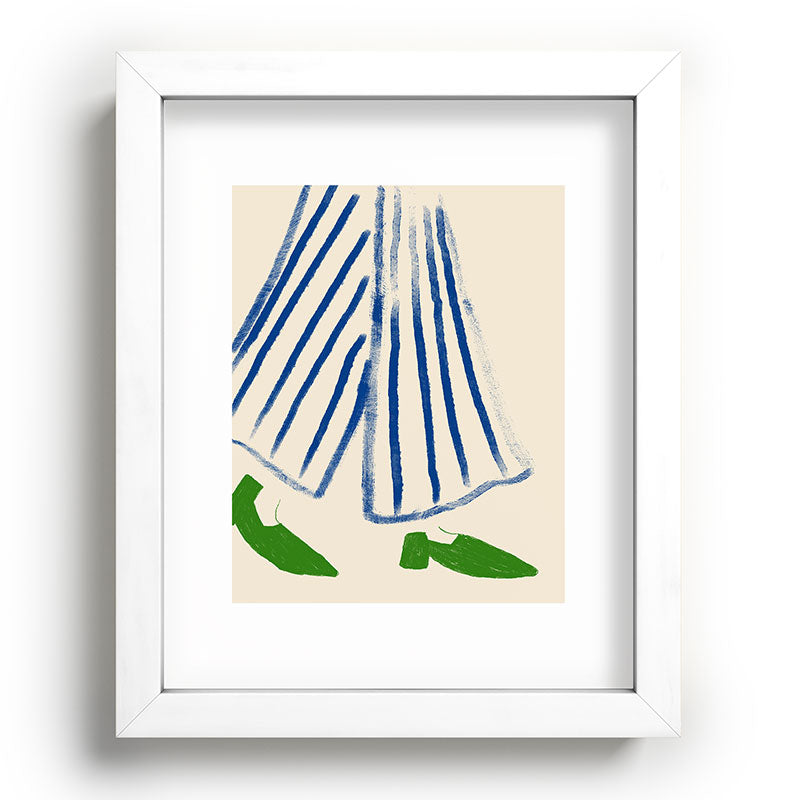 Green Shoes Framed Art Print Gallery Image 76