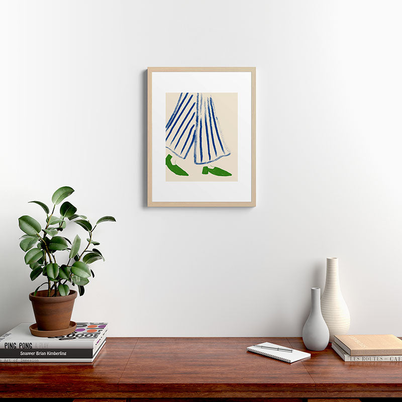 Green Shoes Framed Art Print Gallery Image 19