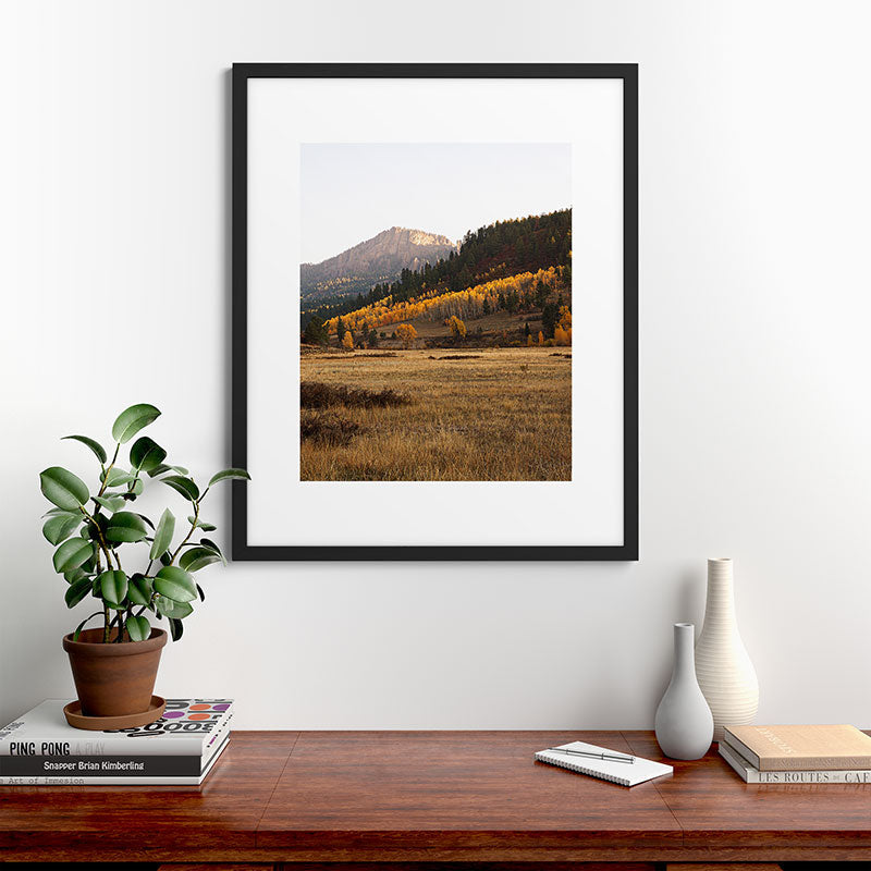 Mountain Valley Morning Light Framed Art Print Gallery Image 35