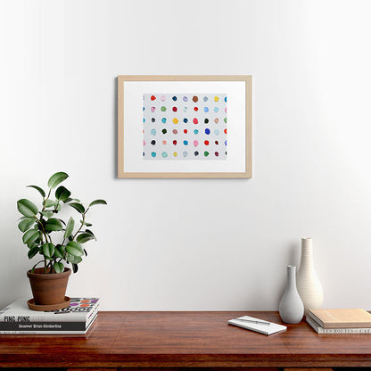 Infinite Polka Daubs Framed Art Print Gallery Image 64