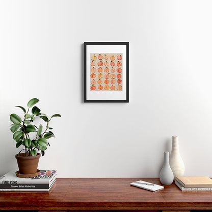 Peachy Keen Framed Art Print Gallery Image 4