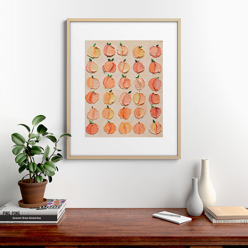 Peachy Keen Framed Art Print Gallery Image 29