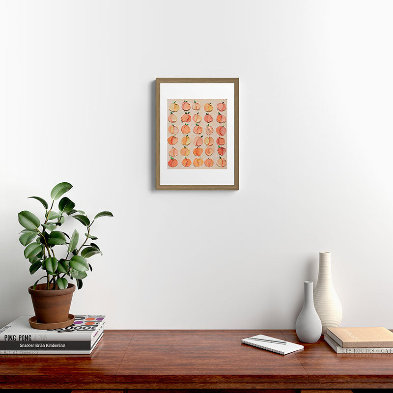 Peachy Keen Framed Art Print Gallery Image 14