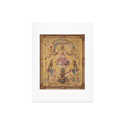 Antique 18th Century 'Portal of the Gods' French Gobelin Tapestry Art Print Gallery Image 6