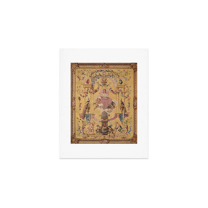 Antique 18th Century 'Portal of the Gods' French Gobelin Tapestry Art Print Gallery Image 1