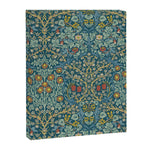 William Morris Vintage Blackthorn Bright Indigo Canvas Print Gallery Image 1