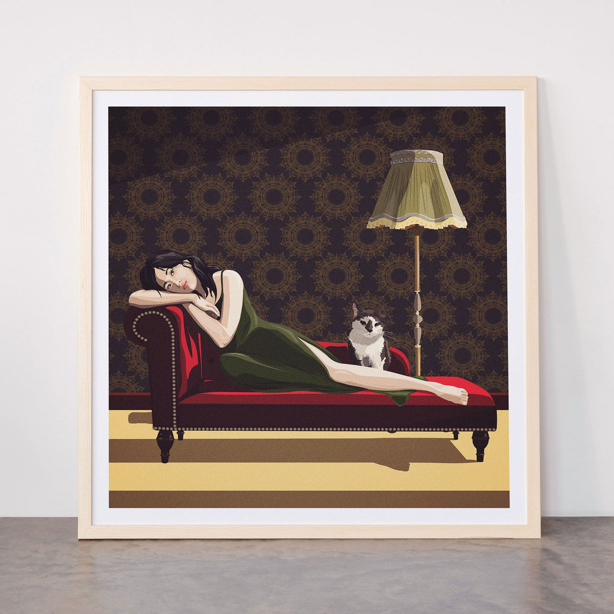 Sunbeam Daydream Framed Art Print Gallery Image 77