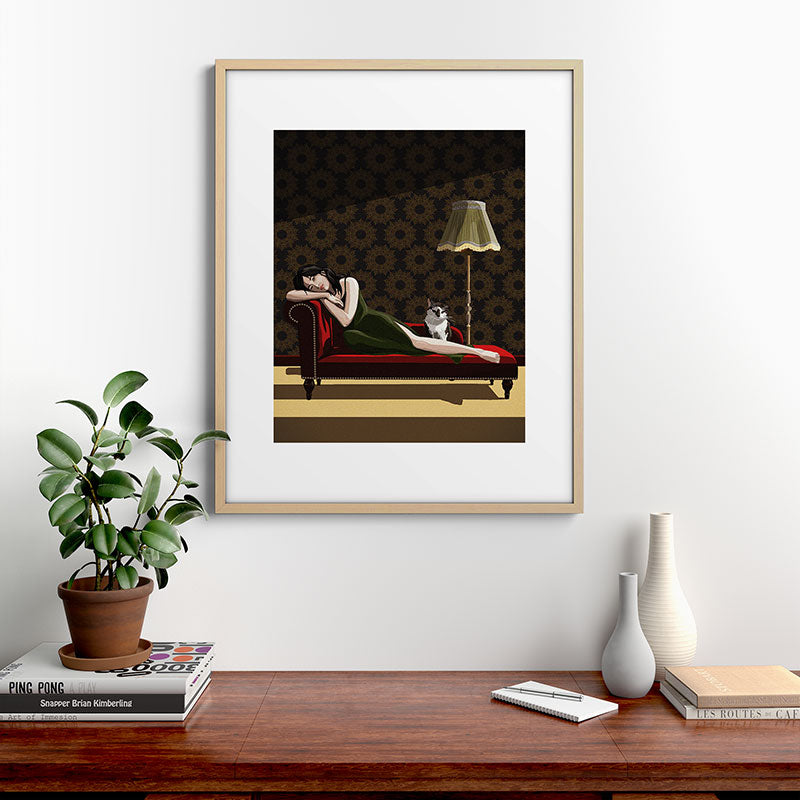 Sunbeam Daydream Framed Art Print Gallery Image 29