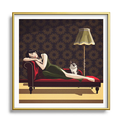 Sunbeam Daydream Framed Art Print Gallery Image 133
