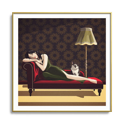 Sunbeam Daydream Framed Art Print Gallery Image 136