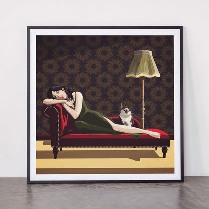Sunbeam Daydream Framed Art Print Gallery Image 11