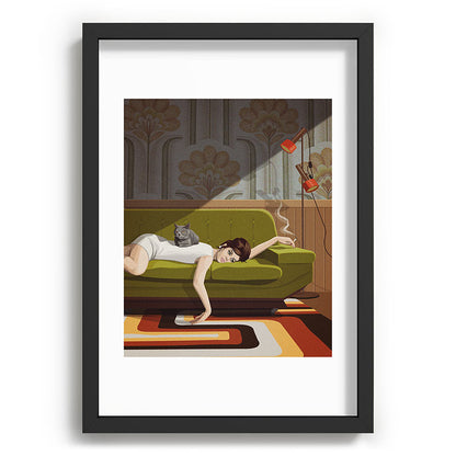 Waiting Game Framed Art Print Gallery Image 59