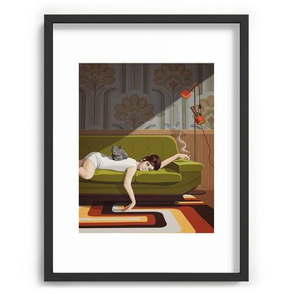Waiting Game Framed Art Print Gallery Image 60
