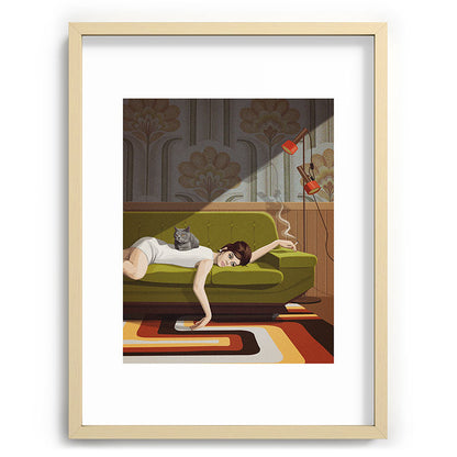 Waiting Game Framed Art Print Gallery Image 72