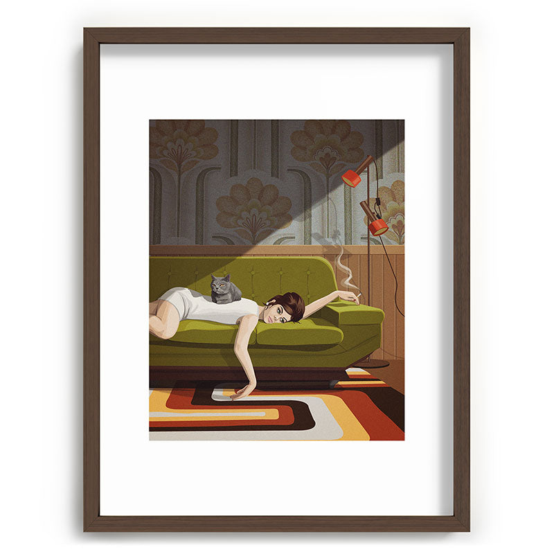 Waiting Game Framed Art Print Gallery Image 66