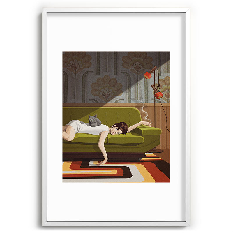 Waiting Game Framed Art Print Gallery Image 80