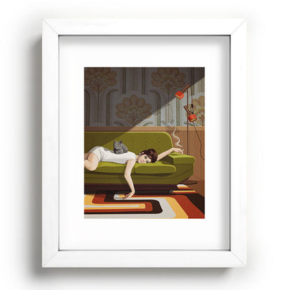 Waiting Game Framed Art Print Gallery Image 76