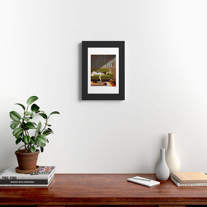 Waiting Game Framed Art Print Gallery Image 31