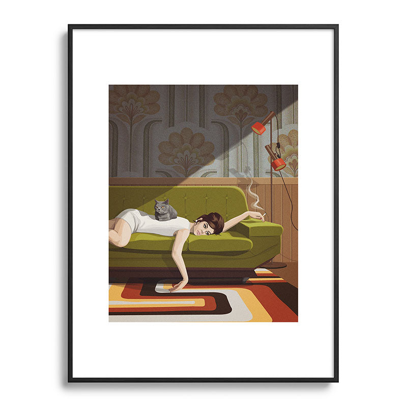 Waiting Game Framed Art Print Gallery Image 84