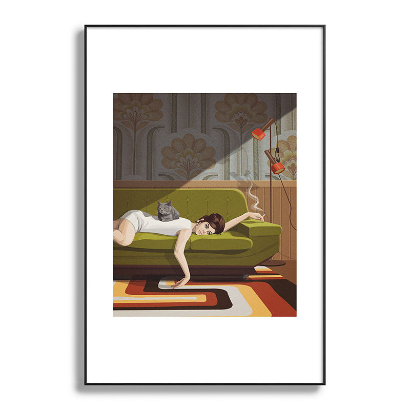Waiting Game Framed Art Print Gallery Image 86