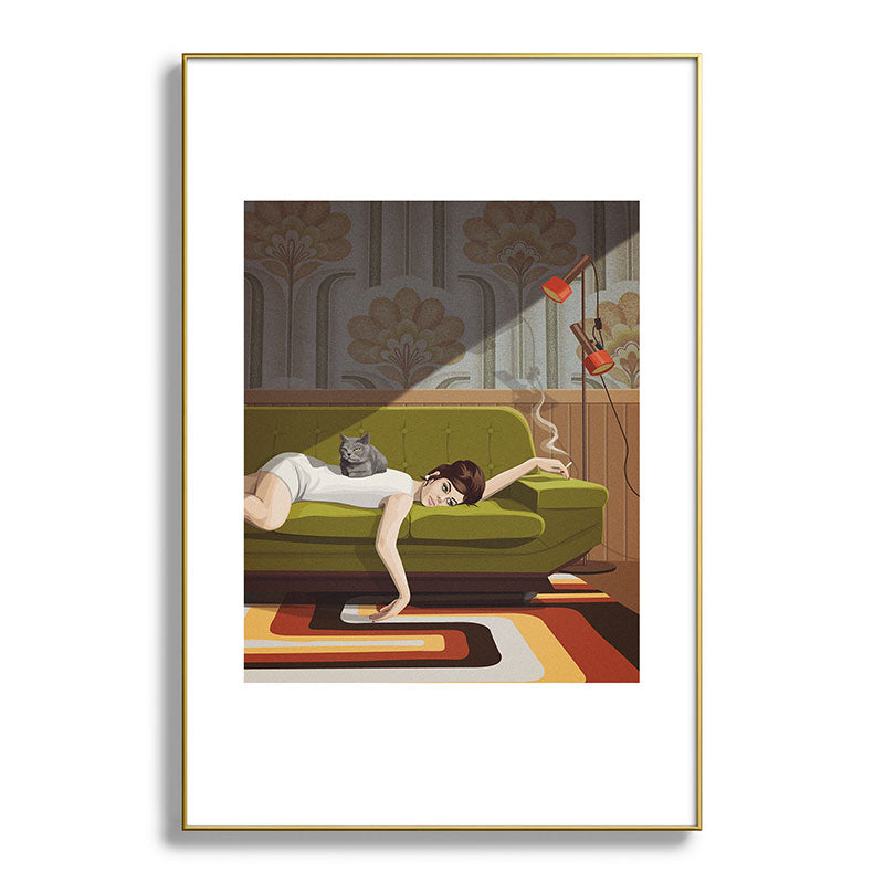 Waiting Game Framed Art Print Gallery Image 94