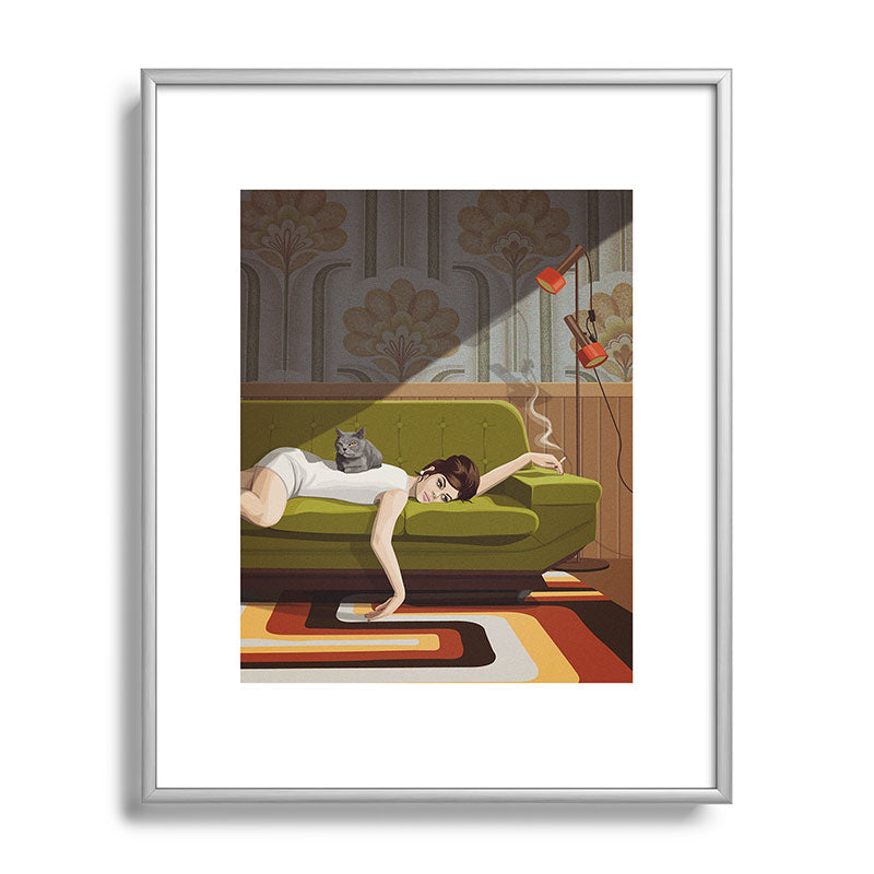 Waiting Game Framed Art Print Gallery Image 96