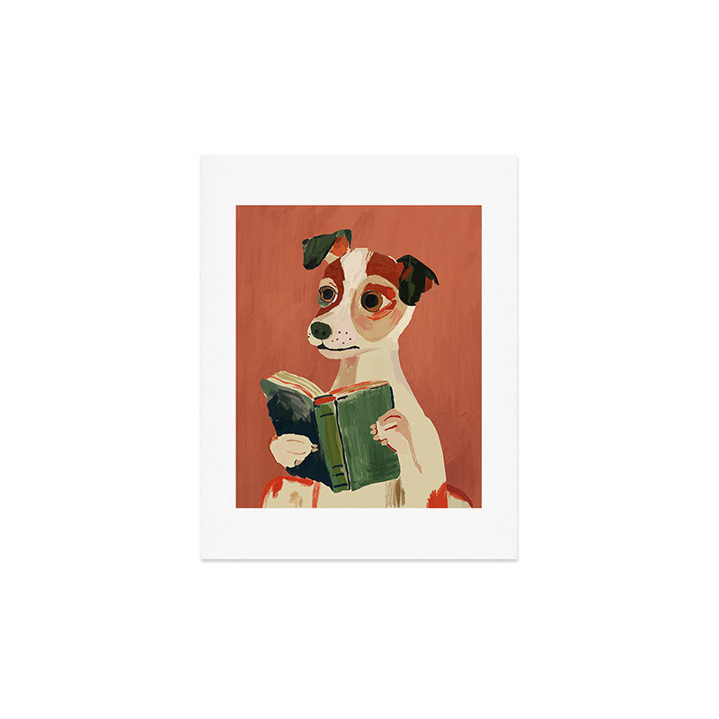 The Bookish Dog Art Print Gallery Image 4