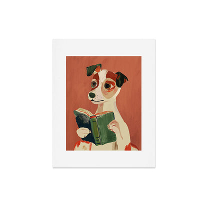 The Bookish Dog Art Print Gallery Image 7