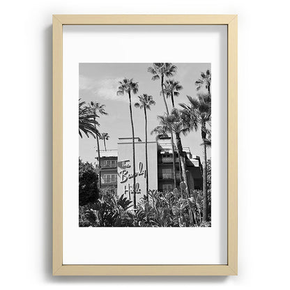 Beverly Hills Hotel, California black and white photograph / black and white photography Framed Art Print Gallery Image 97
