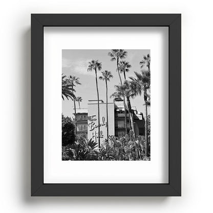 Beverly Hills Hotel, California black and white photograph / black and white photography Framed Art Print Gallery Image 80