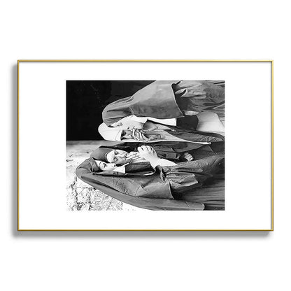 Nuns smoking black and white photograph - photography - photographs portrait for home and wall decor Framed Art Print Gallery Image 128