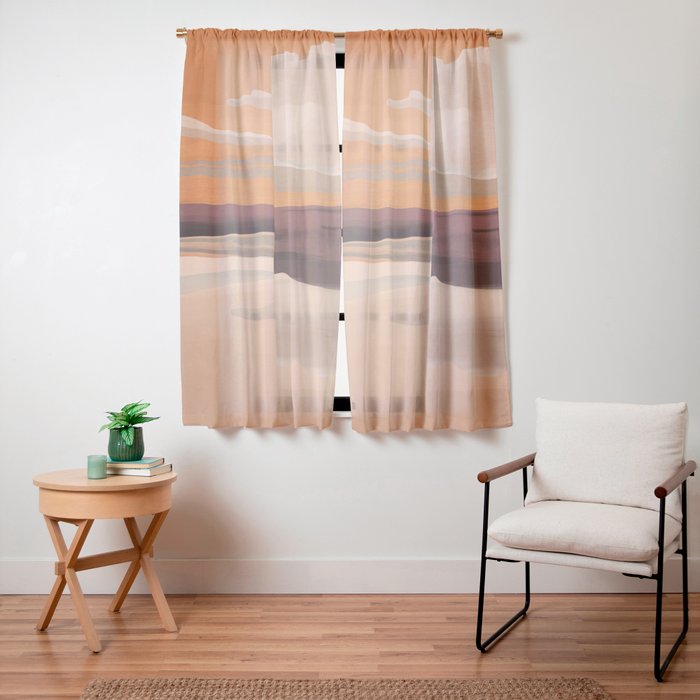 Abstract Art Landscape 70 Window Curtain Gallery Image 15