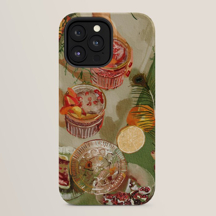 The magic of pomegranate cocktails iPhone Case Gallery Image 32