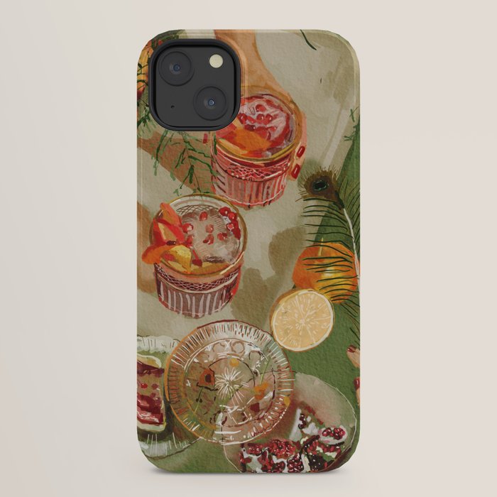 The magic of pomegranate cocktails iPhone Case Gallery Image 30