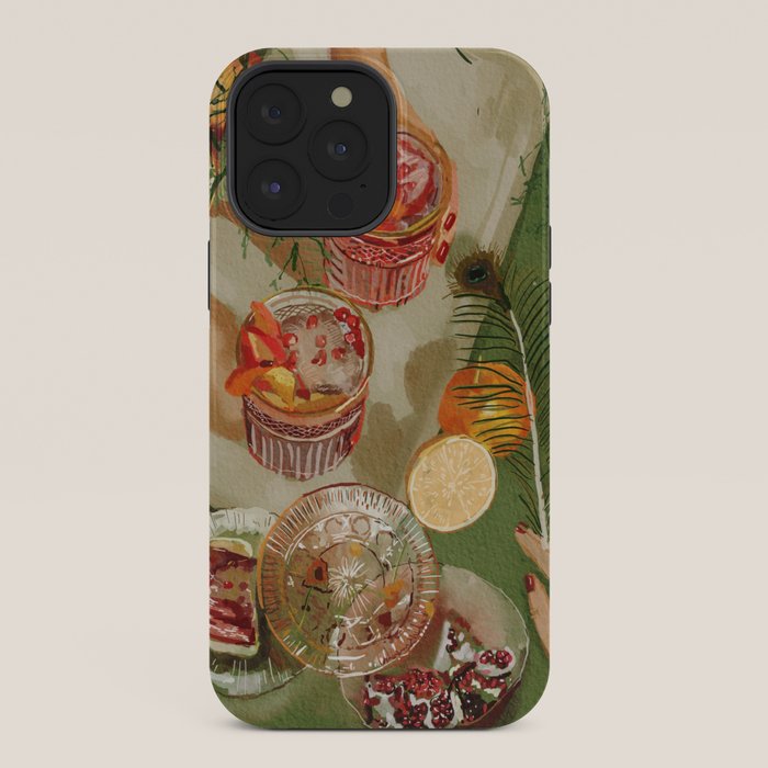 The magic of pomegranate cocktails iPhone Case Gallery Image 36
