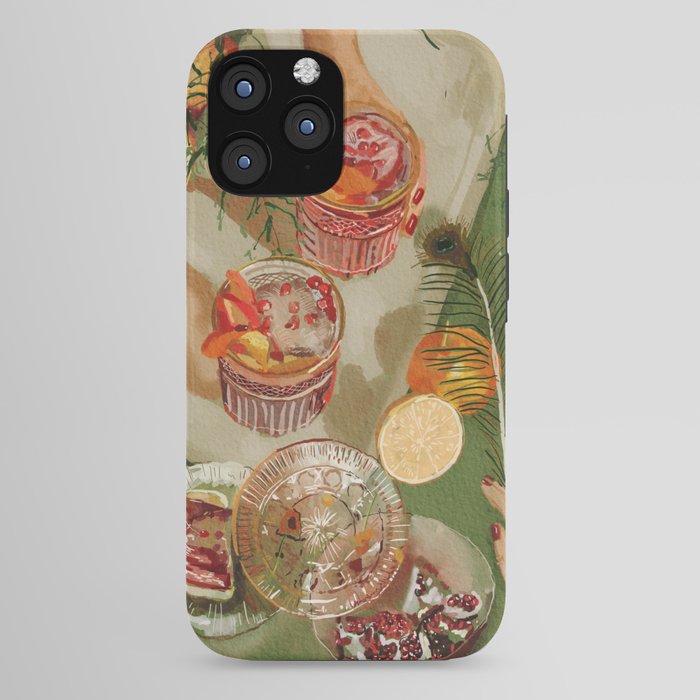 The magic of pomegranate cocktails iPhone Case Gallery Image 44