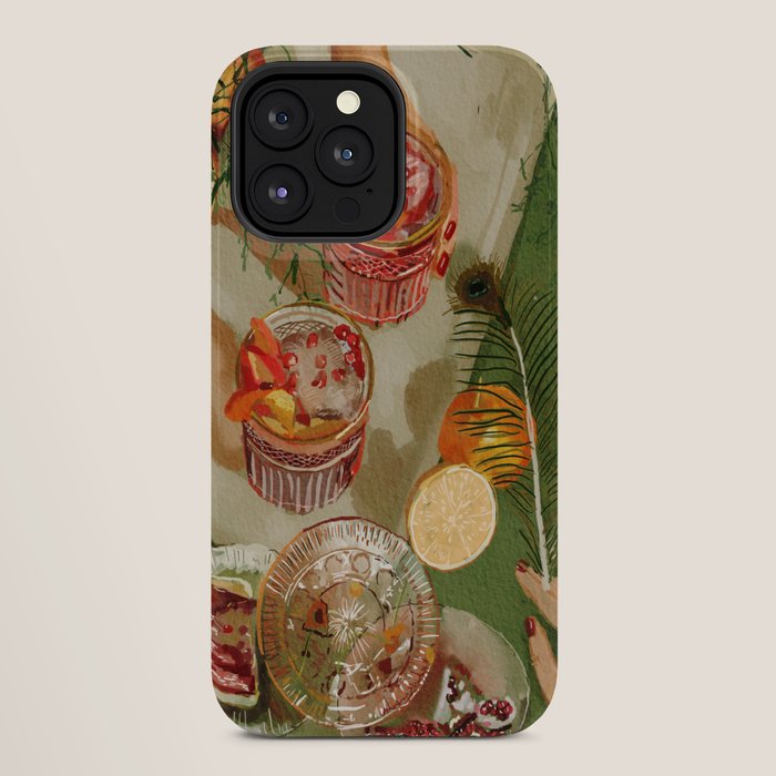 The magic of pomegranate cocktails iPhone Case Gallery Image 28