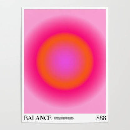 Gradient Angel Numbers: Balance Poster Gallery Image 4
