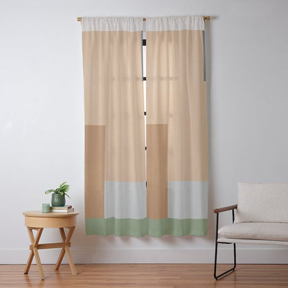 Geometric Abstract 114 Window Curtain Gallery Image 9