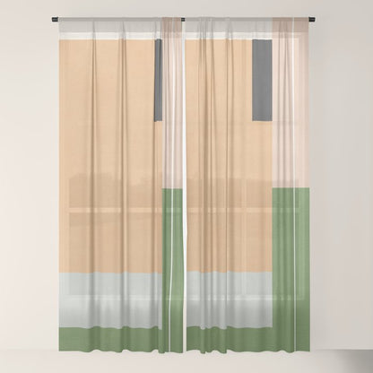 Geometric Abstract 114 Window Curtain Gallery Image 22
