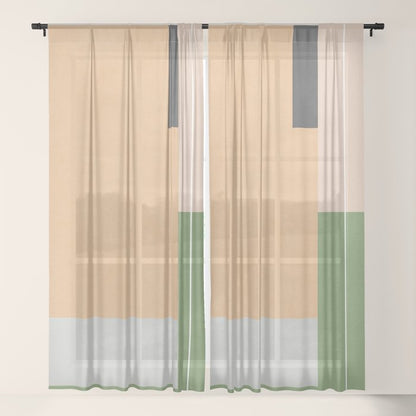 Geometric Abstract 114 Window Curtain Gallery Image 21