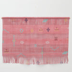 Cactus Silk Pattern in Pink Wall Hanging Gallery Image 1