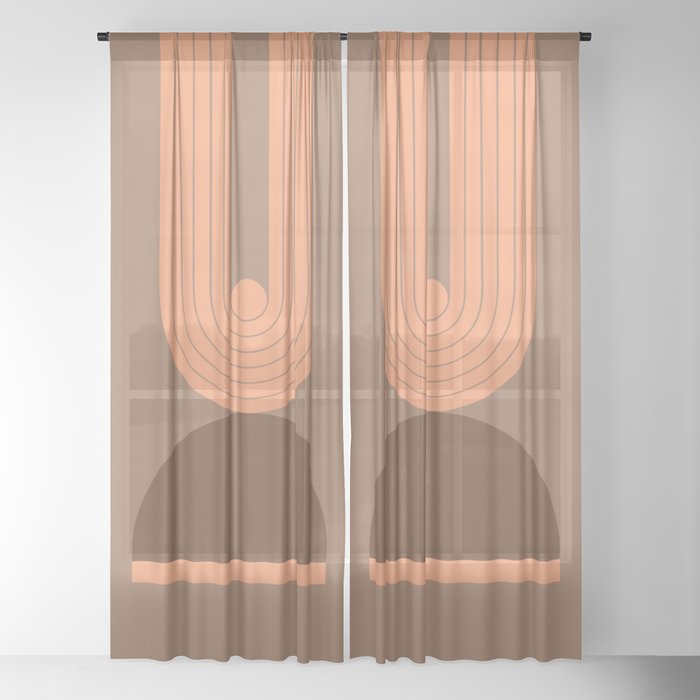 Abstraction_Balance_Round_Bohemian_Shape_Minimalism_001 Window Curtain Gallery Image 22
