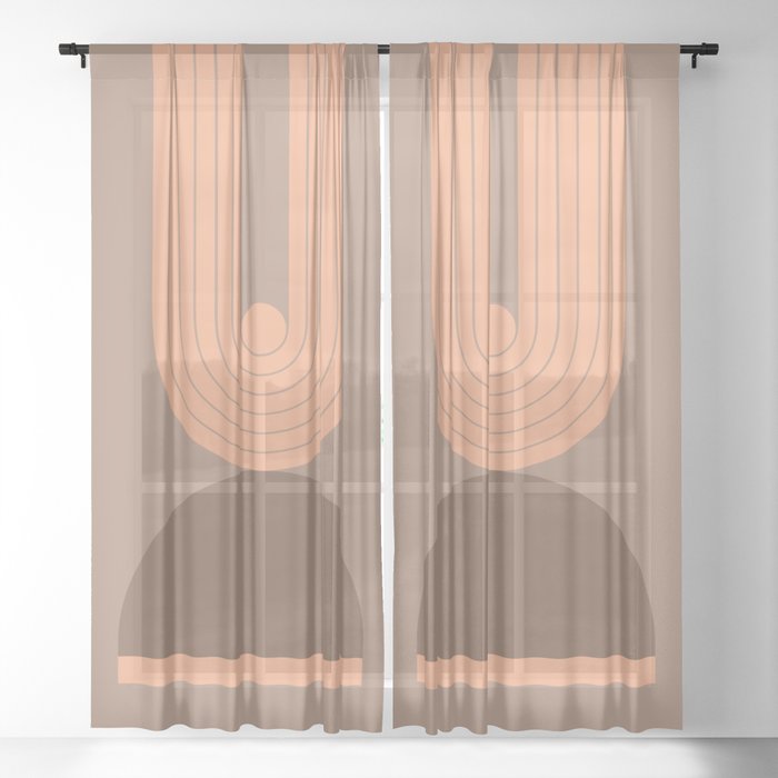 Abstraction_Balance_Round_Bohemian_Shape_Minimalism_001 Window Curtain Gallery Image 21