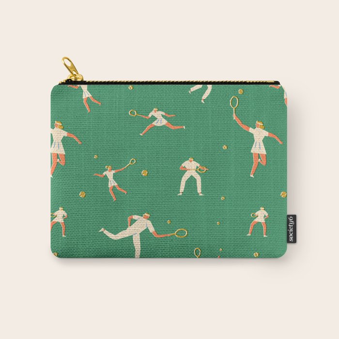 Tennis players Carry All Pouch Gallery Image 1