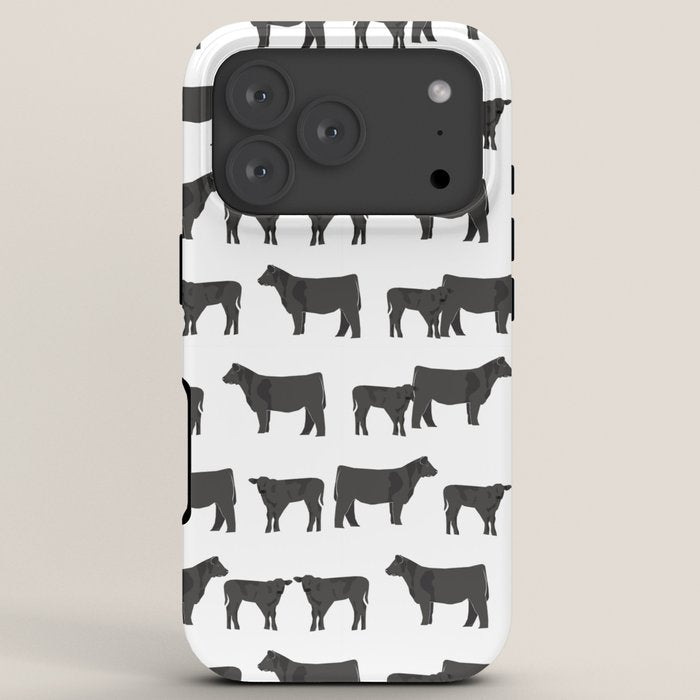 Angus Cattle breed farm gifts must have cow animal iPhone Case Gallery Image 7