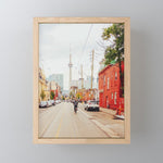 Vintage Toronto CN Tower Mini Art Print Gallery Image 1