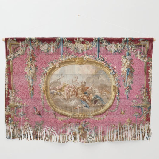 Romantic Venus French Louis XIV Tapestry by Francois Boucher Wall Hanging Gallery Image 2